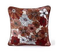 Coussin carré déhoussable 45x45 cm Gaze de Coton Florence