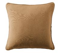 Coussin carré déhoussable 45x45 cm Gaze de Coton Terra Camel