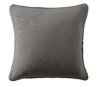 Coussin carré déhoussable 45x45 cm Gaze de Coton Terra Granit