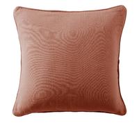 Coussin carré déhoussable 45x45 cm Gaze de Coton Terra Terracotta