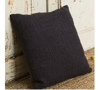 Coussin carré déhoussable INDIES FANCY - TODAY - Gris anthracite 40x40 cm