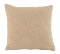 Coussin carré en Textile Beige 45x45x43cm
