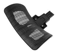 Coussin Cervical Appui-tête Réglable, pour Chaise de Bureau Noir en | Rotation à 45°, Hauteur Ajustable sur 7cm, Fixation Rapide par Clip de 2,6cm, pour Chaises à Dossier Maille