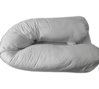 Coussin cervical Bleu Calin, collection Home, salon, 160 cm, housse en polyester, confort
