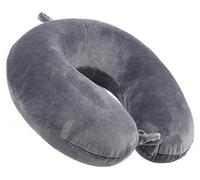 Coussin cervical Unyqoos® en mousse à mémoire de forme à 100 %, ergonomique avec des côtés surélevés, sangle de serrage réglable, housse en velours amovible – idéal pour les voyages et à la maison