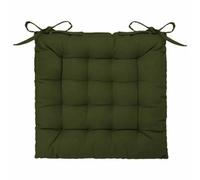 Coussin Chaise Loria 38x38cm Vert Kaki