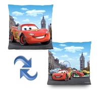Asuer Group – Coussin avec housse décorative Cars réversible Disney Multicolore 40 x 40 cm Enfants