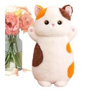 Coussin Chat Long,Jouet Compagnon Peluche Mignon 65 cm - Coussin Décoratif Chat Compagnon pour Canapé | Pour Filles Adultes Chambre Bébé Maison Canapé Lit Salon Chambre Décoration Anniversaire Fêtes
