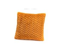 Coussin Chevron 40x40 cm curry - - Jaune - Polyester