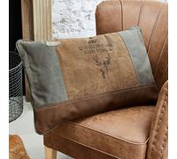 Coussin Chiron marron H/L env. 40/60 cm