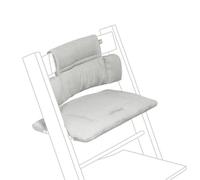 Stokke - Coussin Classique chaise haute Tripp Trapp coton bio - Nordic Grey