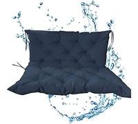 Coussin confortable pour balancelle d'extérieur - 100 x 100 x 10 cm - Coussin confortable pour siège et dossier - Coussin respirant et doux pour la peau - Pour jardin, terrasse, hamac - Utilisation