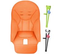 Coussin confortable pour chaise haute Rehausseur En Cuir PU De Remplacement | Siège assise rembourré pour chaises Housse De Remplacement Respirante Cuir PU Pour Jeunes Et