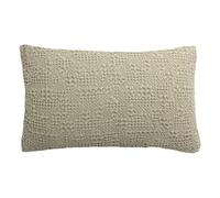 Coussin coton stonewashed Vivaraise Tana Beige 40x65 cm
