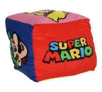 Coussin Cube Mario Polyester Rouge TU
