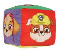 Coussin Cube Pat Patrouille Polyester Rouge TU