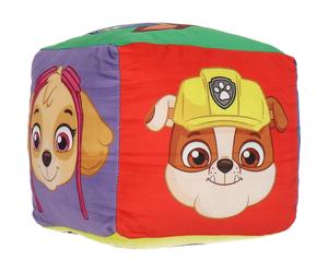 Coussin Cube Pat Patrouille Polyester Rouge TU