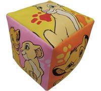 Coussin Cube Premium Le Roi Lion Disney, 25 x 25 x 25 cm, Microfibre