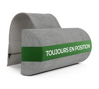 Coussin cylindrique lit fauteuil, oreiller ergonomique memoire de forme, cale nuque repose tete chaise gamer, rouleau pour les cervicales, support orthopedique adulte, coussin boudin pas cher relaxant