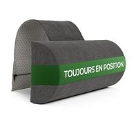 Coussin cylindrique lit fauteuil, oreiller ergonomique memoire de forme, cale nuque repose tete chaise gamer, rouleau pour les cervicales, support orthopedique adulte, coussin boudin pas cher relaxant