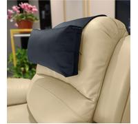 Coussin d’appui-tête avec remplissage en coton perlé - Coussin d’appui-tête antidérapant pour fauteuils inclinables, canapés et mé