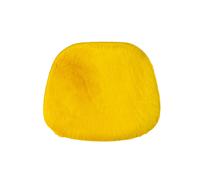 Coussin d’assise pour chaise Eames Plastic Side Chair Albrecht jaune, Designer Thomas Albrecht, 39x2.8x36 cm