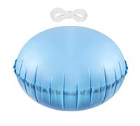 Coussin d'air de piscine 110 cm Kit d'hivernage pour piscine hors sol - Égaliseur de glace en PVC robuste avec corde (oreiller)