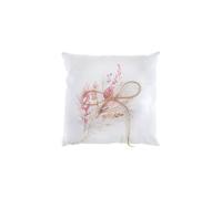 Coussin d'alliances - JOUR DE FETE - Romance Champêtre - 18 x 18 cm - Style Romantique - Intérieur
