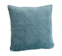 Coussin damier bleu 40x40 cm
