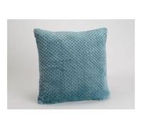 Coussin damier bleu 40x40 cm