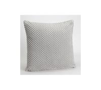 Coussin damier gris 40x40 cm