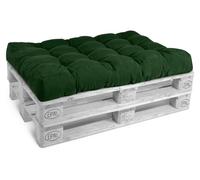 Coussin d'assise Beautissu Coussin de palette Outdoor Eco Style, 120 x 80 cm, vert