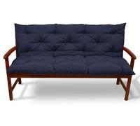 Coussin d'assise Beautissu Flair BR bleu foncé, 180 x 50 x 50 cm