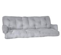 Coussin d'assise Beautissu pour balancelle Hollywood Flair HS, 180 x 50 x 8 cm, gris clair