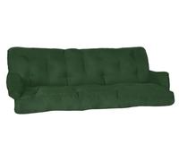 Coussin d'assise Beautissu pour balancelle Hollywood Flair HS, 180 x 50 x 8 cm, vert foncé