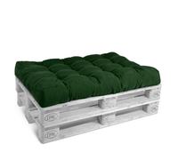 Coussin d'assise de palette Outdoor Eco Style, 120x80cm, Vert