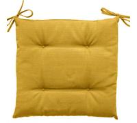 Coussin d'Assise Korai 40x40 cm - Moutarde - Lot de 4
