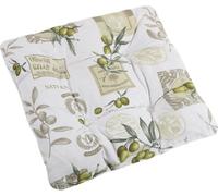 Coussin d'assise matelassé EMA - 40x40 cm - Vert