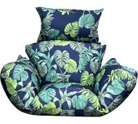 Coussin d'assise pour hamacs-chaise Egg - Imperméable, amovible & lavable - Pour hamacs-chaise de jardin et de terrasse - Vert