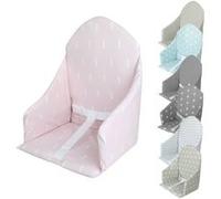 Monsieur Bébé - Coussin d'assise universel Miam avec harnais pour chaise haute bébé - 7 coloris