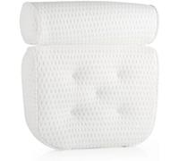 Coussin De Bain Confortable Avec Ventouses Soutien Cervical En Maille 4d Pour La Relaxation Nettoyage Facile Et Séchage Rapide
