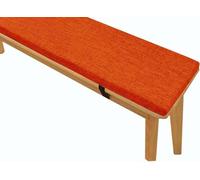 Coussin de banc antidérapant lavable avec housse amovible 160 x 40 x 8 cm, idéal pour chaises de banque, patio et terrasse - Confort et style améliorez votre espace extérieur