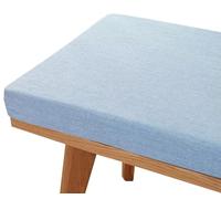 Coussin de Banc de Jardin 12 x 44 Pouces, pour mobilier d'intérieur et d'extérieur, antidérapant, garnissage en Mousse Haute densité, Housse zippée, idéal pour Banc de Salle à Manger, Banque
