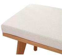 Coussin de Banc de Jardin 14 x 44 Pouces, pour mobilier d'intérieur et d'extérieur, antidérapant, garnissage en Mousse Haute densité, Housse zippée, idéal pour Banc de Salle à Manger, Banque