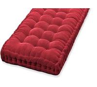 Coussin de banc de jardin épais et imperméable, 140 x 40 cm, coussin de siège confortable pour intérieur/extérieur pour bancs 139,7 x 40,6 cm | Tailles polyvalentes 100 x 40 cm, 120 x 60 cm