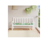 vidaXL Coussin de Banc de Jardin, Coussin de Siège, Coussin de Banc de Patio, Coussin de Meuble de Jardin d'Extérieur, Multicolore 150x50x7 cm Tissu Oxford