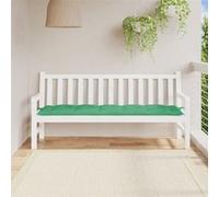 Vidaxl Coussin De Banc De Jardin Vert 180x50x7 Cm Tissu Oxford