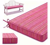 Coussin de Banc en Chenille 5 cm, Mousse 50D, Lavable, Antidérapant | Chenille douce et mousse 50D de 5 cm : un coussin de banc confortable pour repas, lecture, piano ou détente au quotidien.