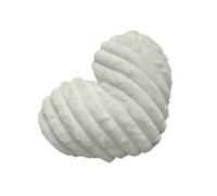 Coussin de banc en peluche en forme de cœur Coussin de soutien dorsal | Coussins moelleux mignons pour chaise, chambre à coucher, salon, chambre d'étudiant, appartement, salle de loisirs