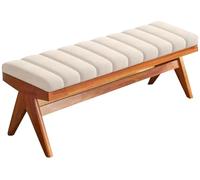 Coussin de Banc sur Mesure Exterieur Interieur Dehoussable Coussin de Banquette 120x40 100 x 35 80x40 150x40 pour Salon ou Balançoire de Jardin, Balcon, Terrasse et Palette(Light Khaki,150x50cm x5cm T